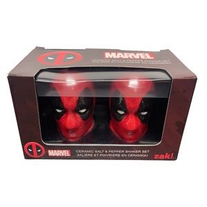Marvel Deadpool Ceramic Salt & Pepper Shakers